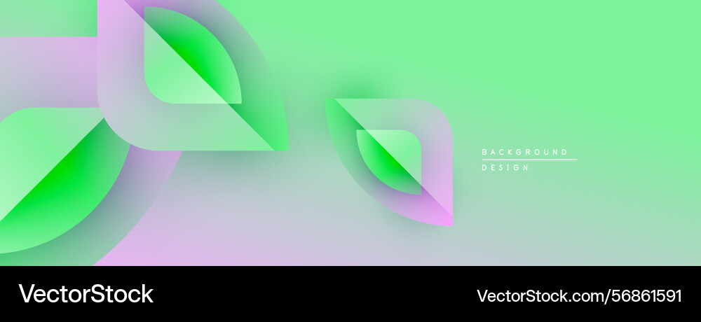 Abstract fluid shapes overlap creating vibrant Abstract fluid shapes overlap creating vibrant vector image
