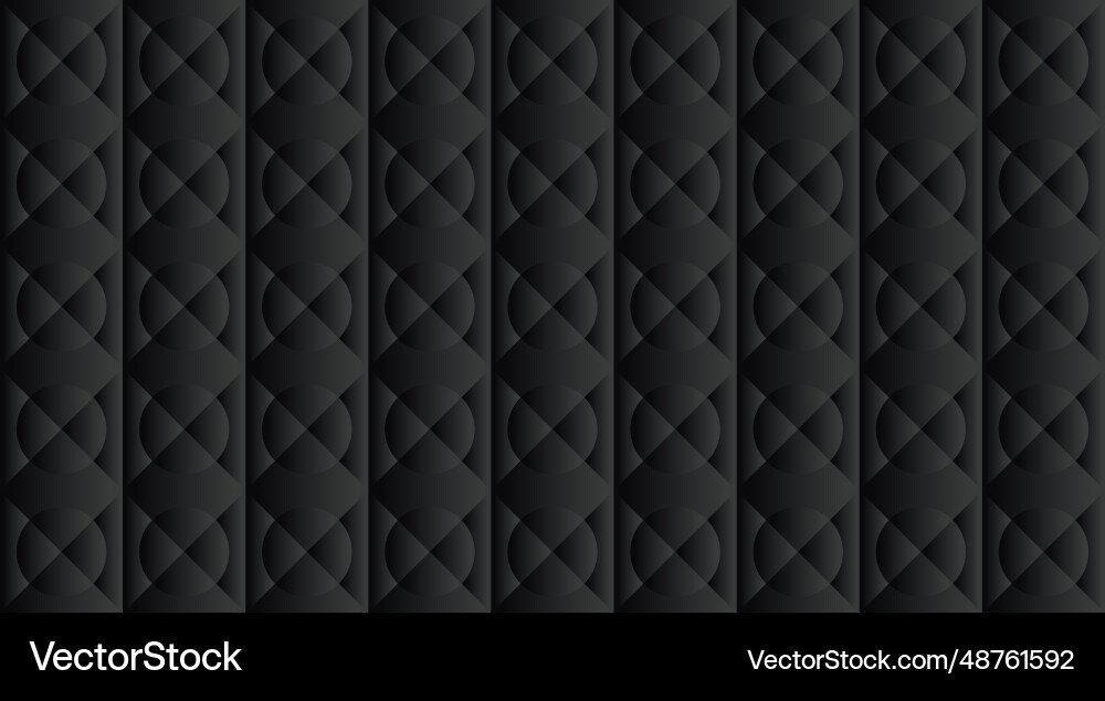 Abstract black geometric background pattern design Vector Image