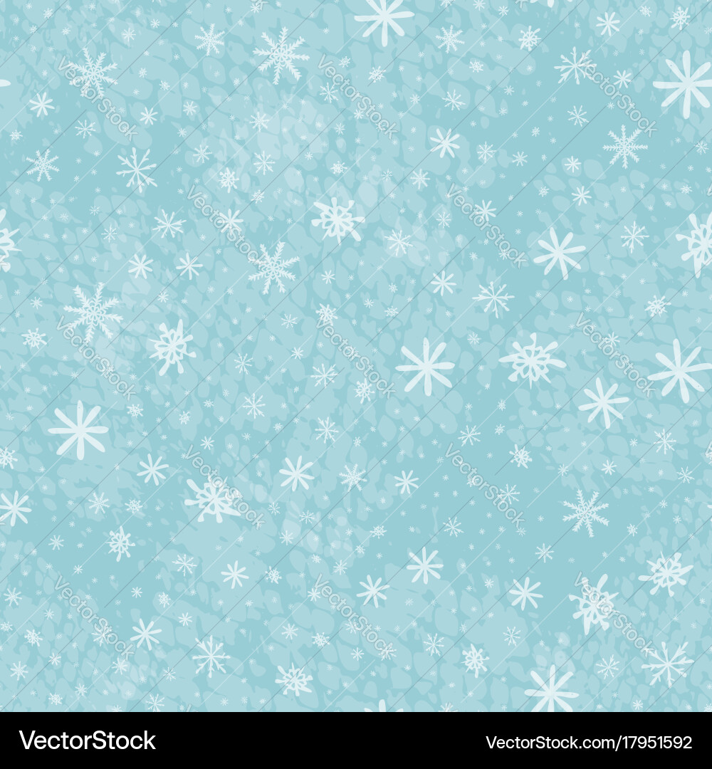 Snowflake pattern - each vector image