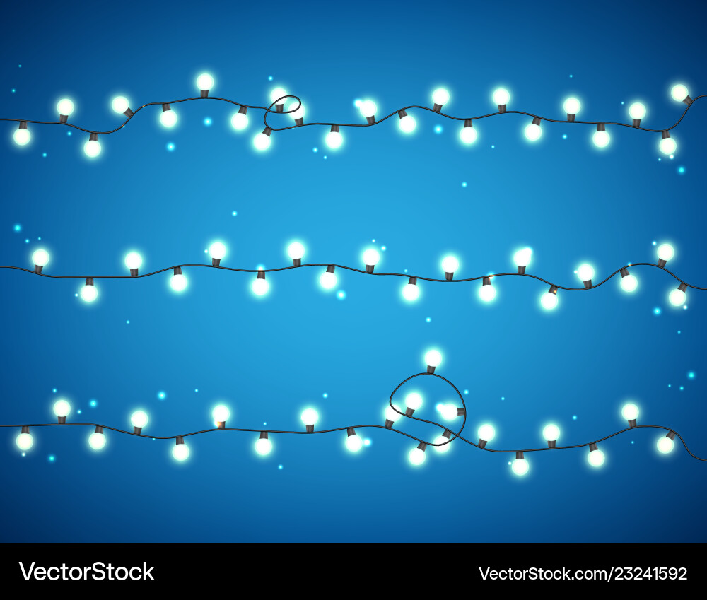 Weihnachtsleuchten auf weißem Hintergrund Weihnachtsleuchten auf weißem Hintergrund vektorbild