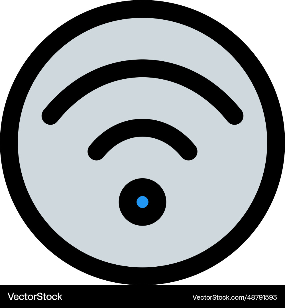 Wireless connection for transferring signals Vector Image