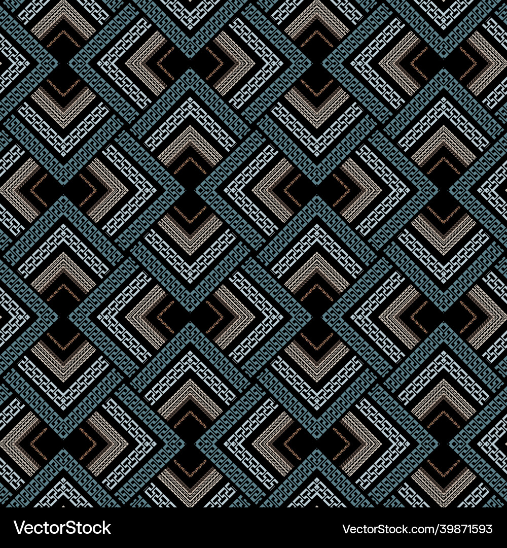 Zigzag seamless pattern chevron colorful Zigzag seamless pattern chevron colorful vector image