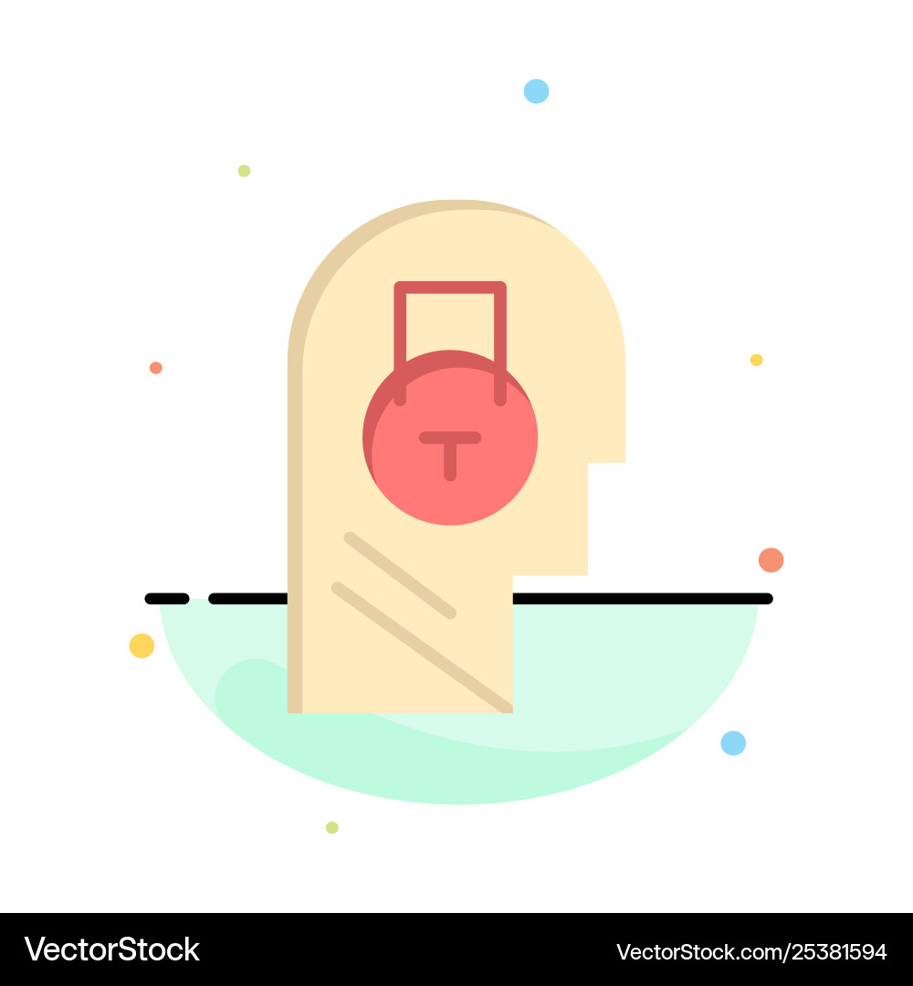 Lock secure message data user business logo Lock secure message data user business logo vector image