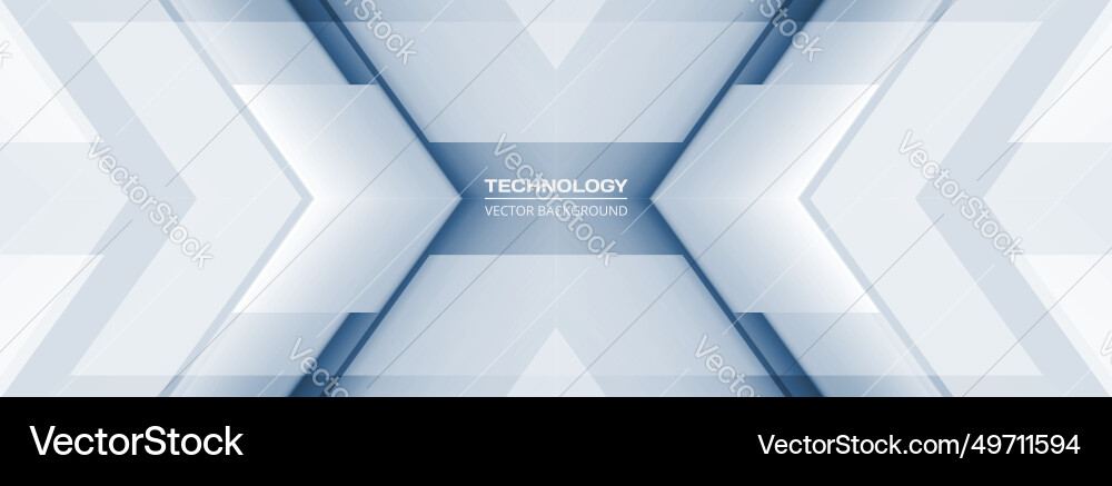 Tech Abstract 3D Background vector image