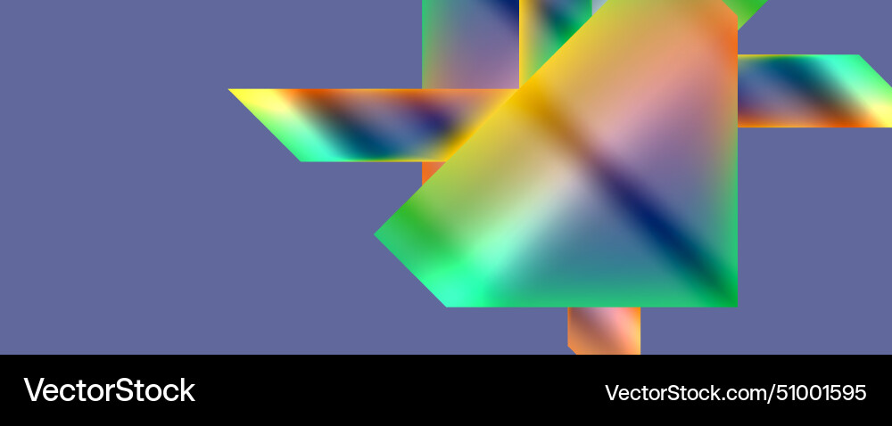 A computer generated image of rainbow colored Vector Image