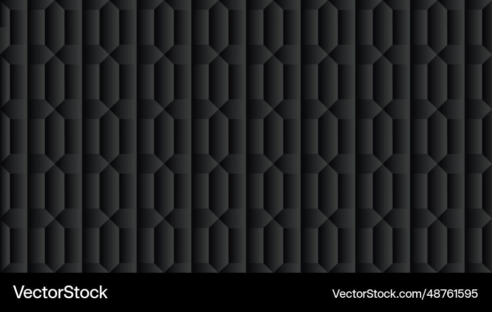 Abstract black geometric background pattern design Abstract black geometric background pattern design vector image