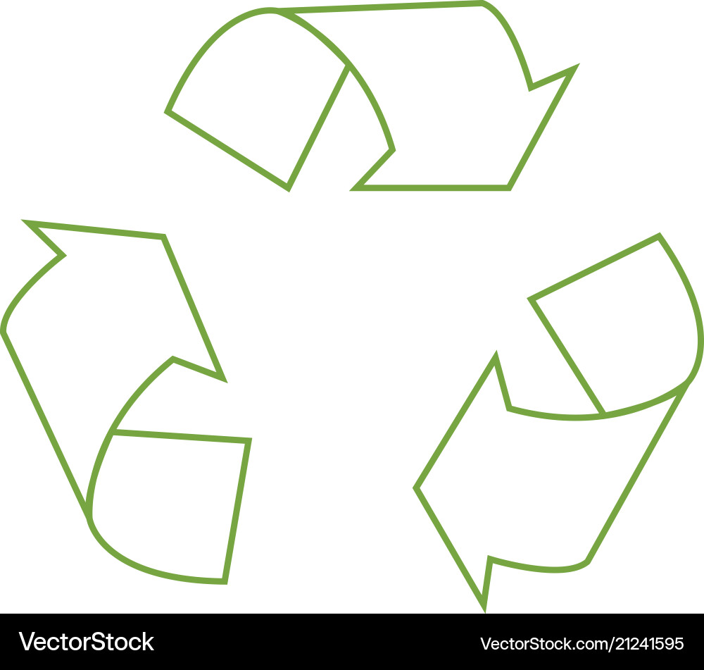 Abstract environment object vector image
