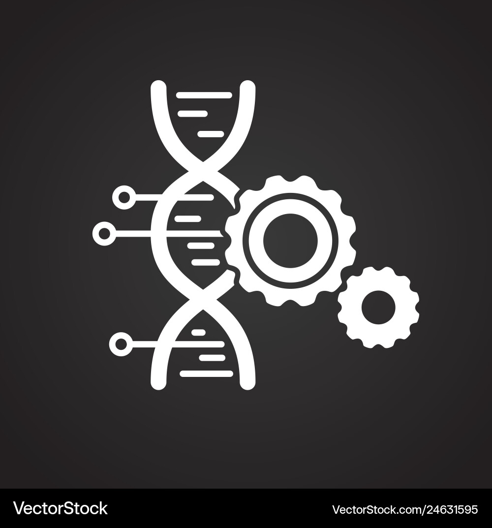 Gmo icon on background for graphic and web design Vector Image