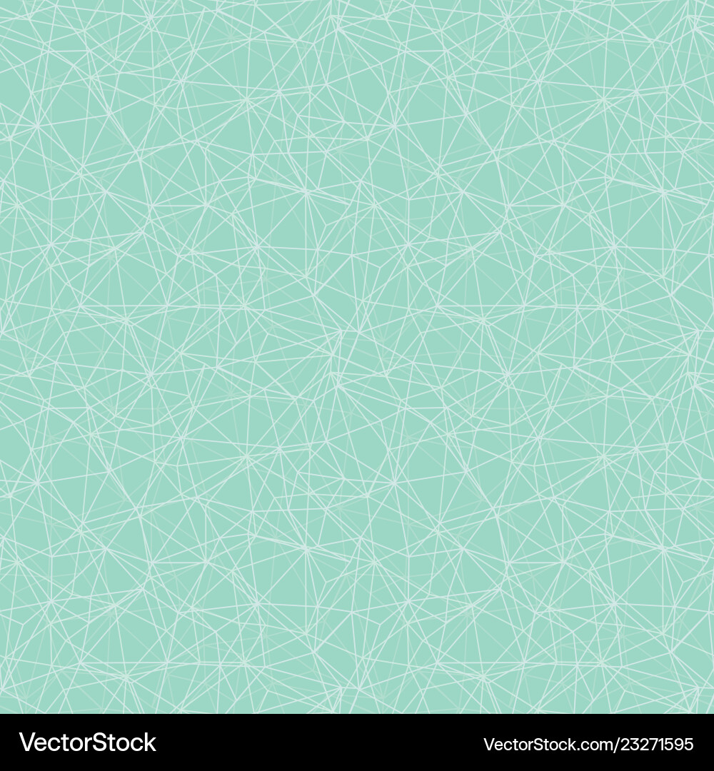 Mint green network web texture seamless pattern Mint green network web texture seamless pattern vector image