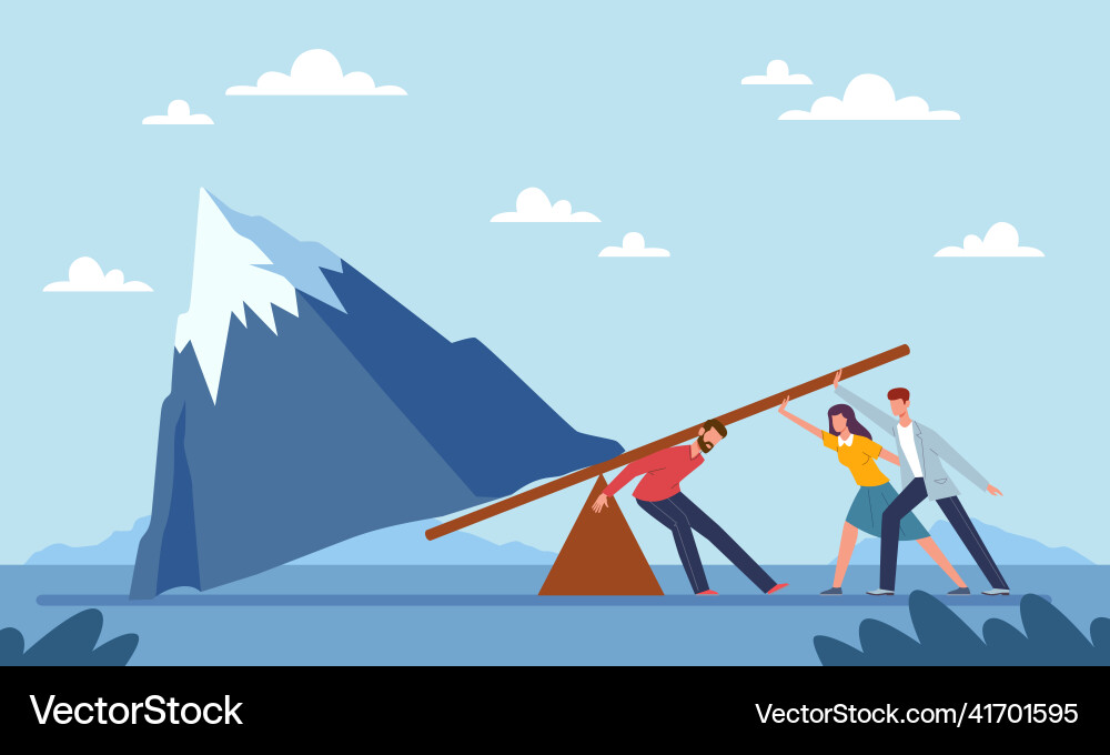 Teamwork & Problem Solving vector image