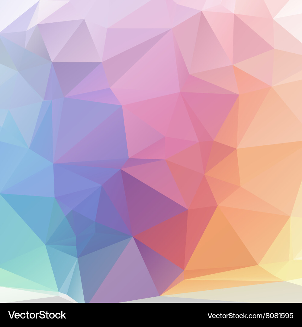 Triangular geometric shapes Vector Image