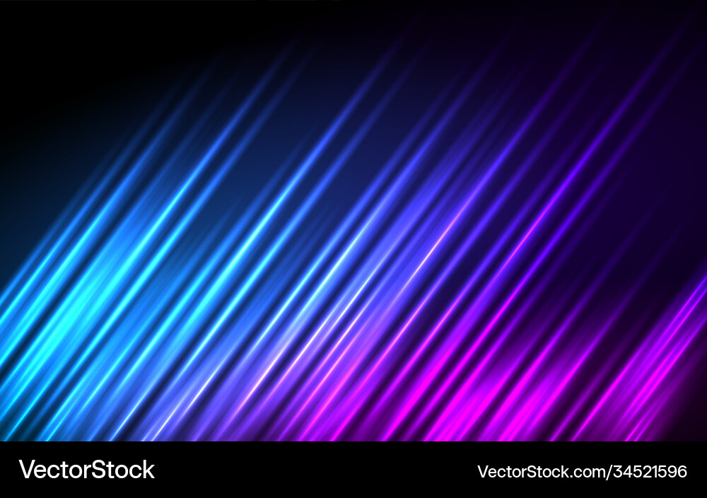 Dynamic Lights Abstract Background vector image