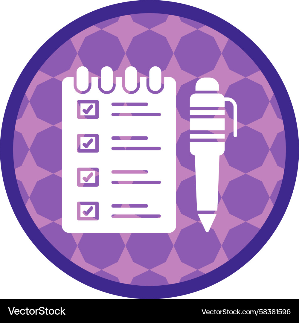 Task List Icon Vector Image