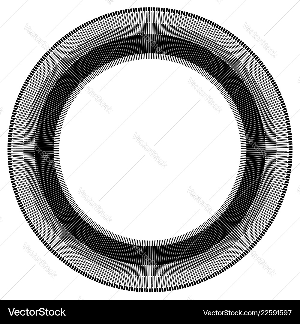 Abstract circle element with geometric lines Abstract circle element with geometric lines vector image