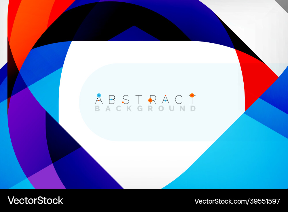 Abstract square shape with overlapping waves Abstract square shape with overlapping waves Vector Image