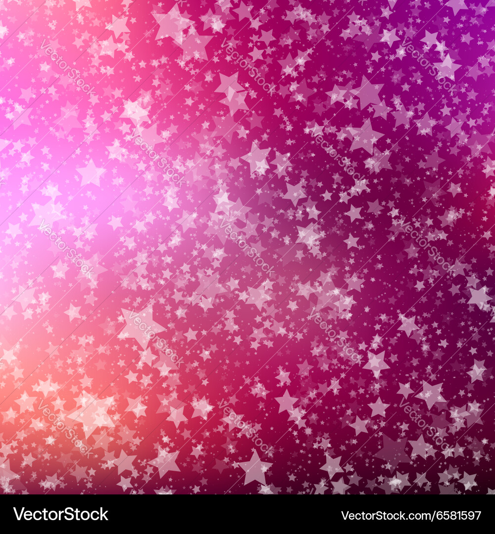 Falling snow background abstract snowflake pattern vector image