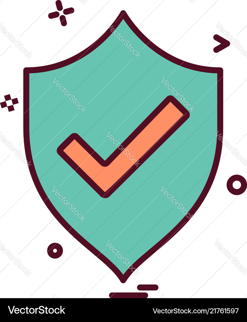Password and security icon design Password and security icon design vector image