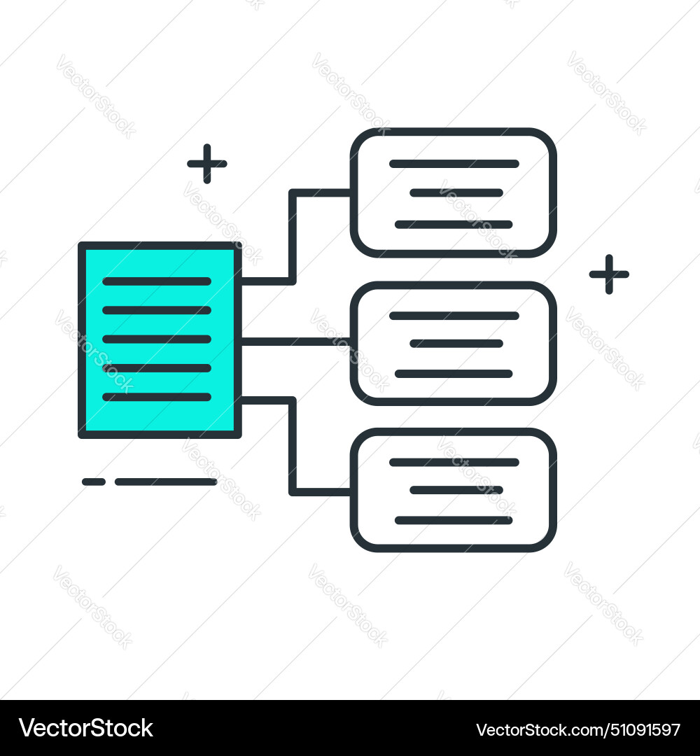 Text generation ai synthesis icon design vector image