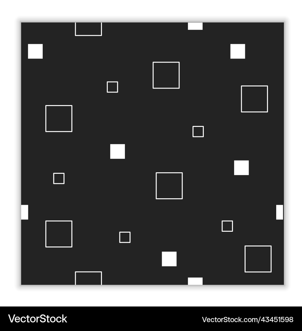 Seamless pattern with squares Seamless pattern with squares vector image