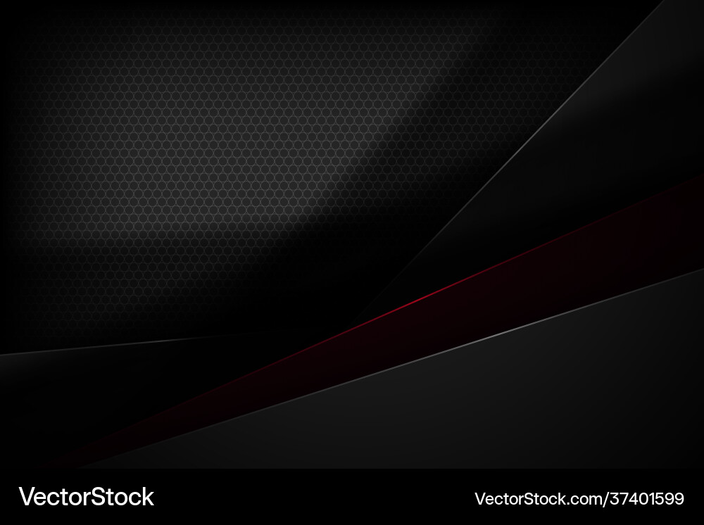 Black abstract background with overlapping Black abstract background with overlapping vector image
