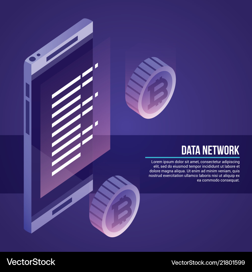 Data network related Vector Image