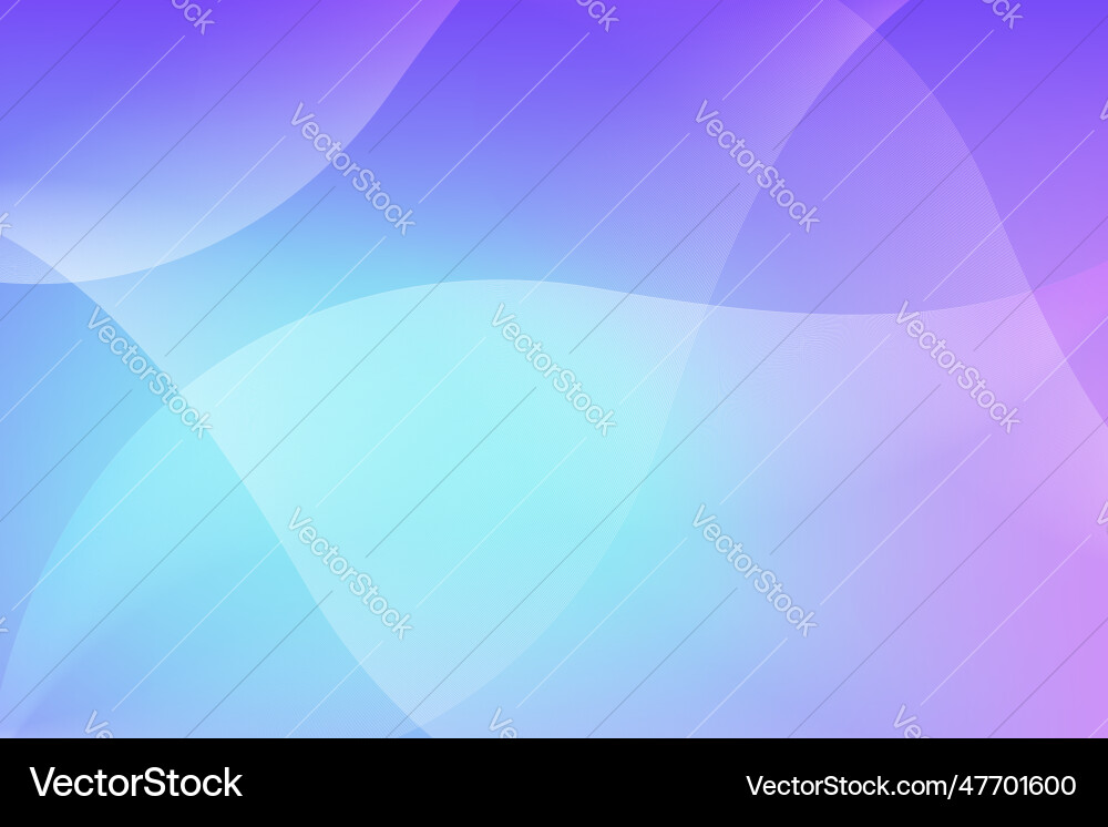 Abstract gradient background with smooth lines Vector Image