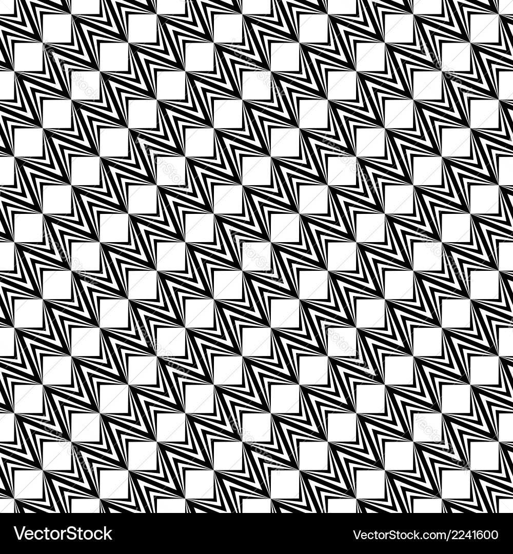 Design seamless diagonal geometric zigzag pattern Vector Image