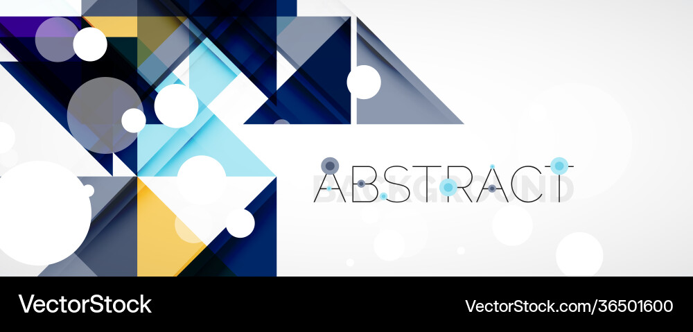 Geometric abstract background techno color Geometric abstract background techno color vector image