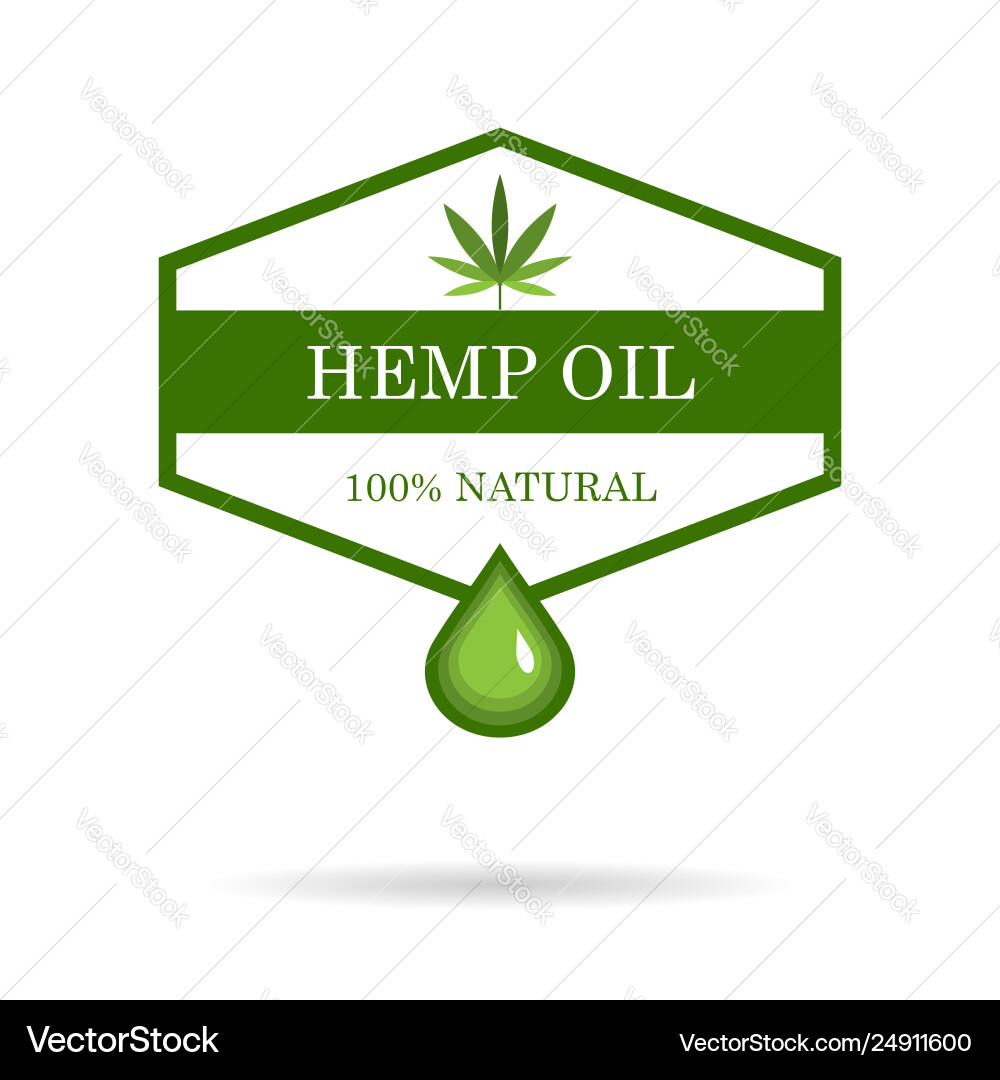 Marijuana leaf medical cannabis hemp oil Marijuana leaf medical cannabis hemp oil vector image