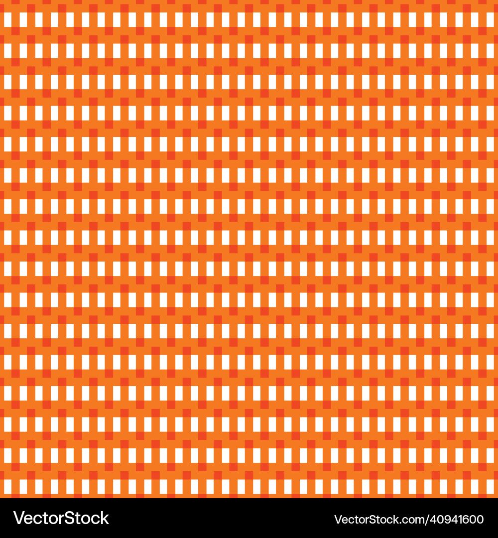 Retro abstract grid mosaic seamless pattern vector image