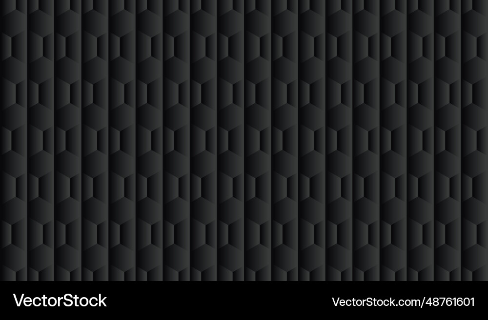 Abstract black geometric background pattern design Vector Image