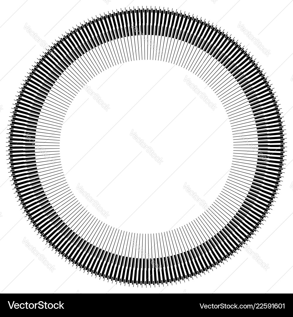 Abstract circle element with geometric lines Abstract circle element with geometric lines vector image