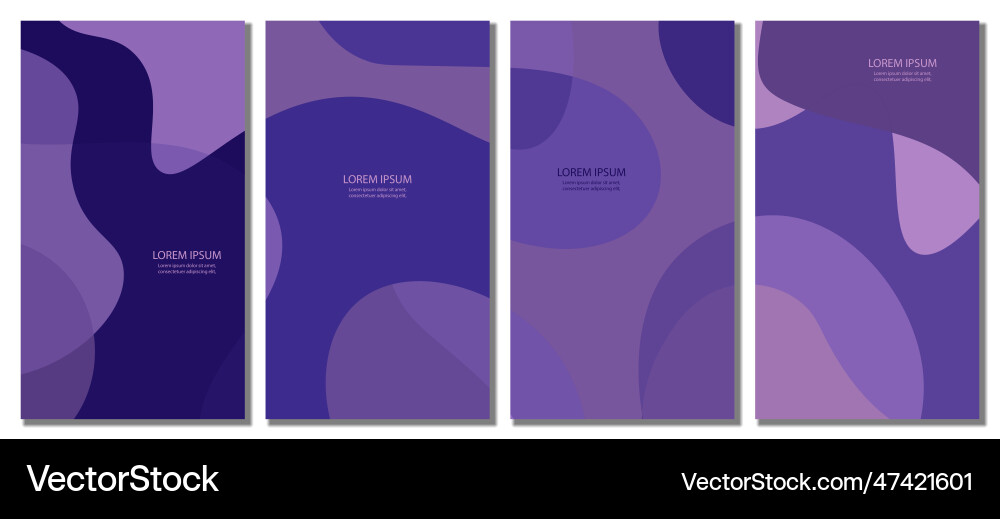 Abstract wavy set background design with dark Abstract wavy set background design with dark vector image