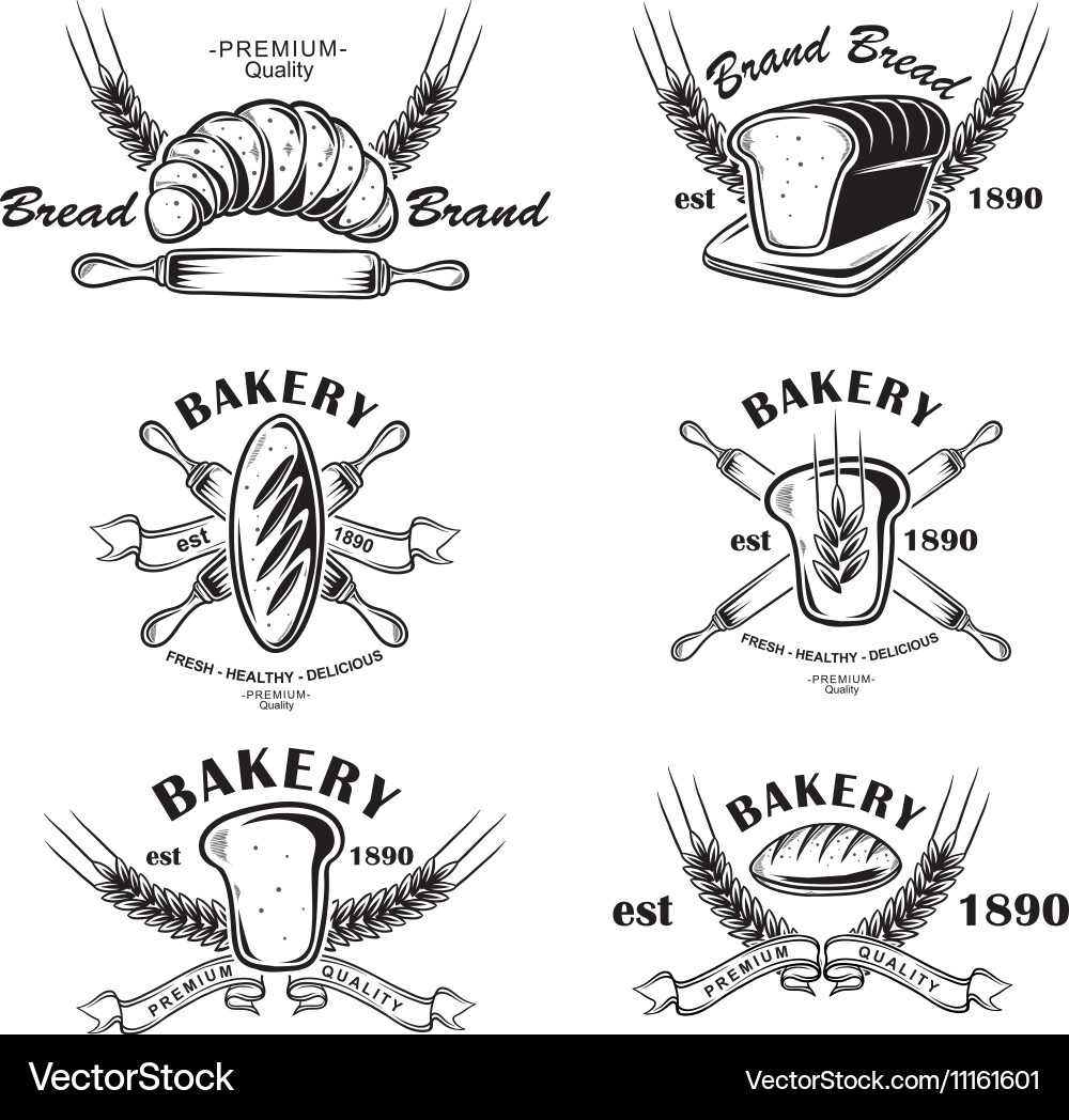 Bakery emblem Vector Image