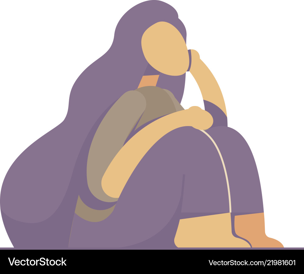 Beautiful young girl Beautiful young girl vector image