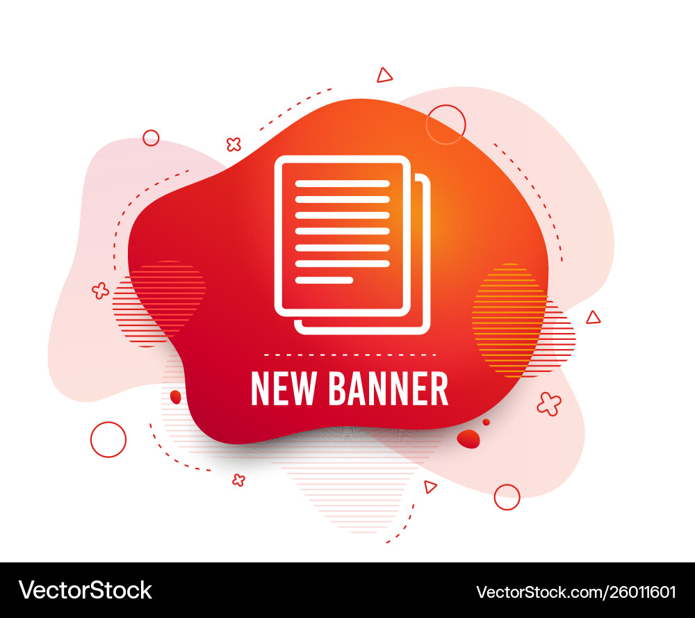 Copy file sign icon duplicate document symbol Vector Image