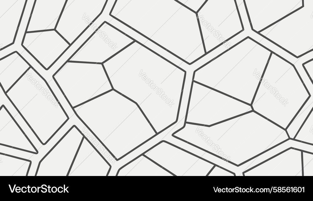 Honeycomb Hexagon Pattern Vector Image