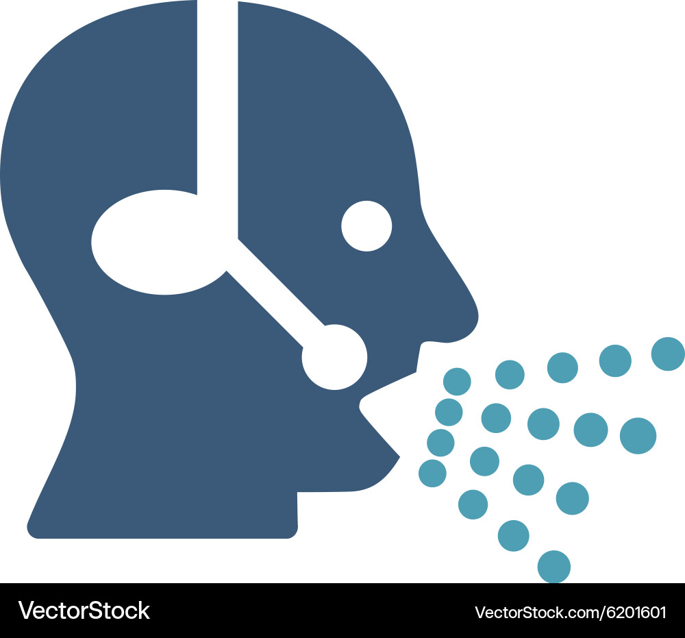 Operator speech icon vector image