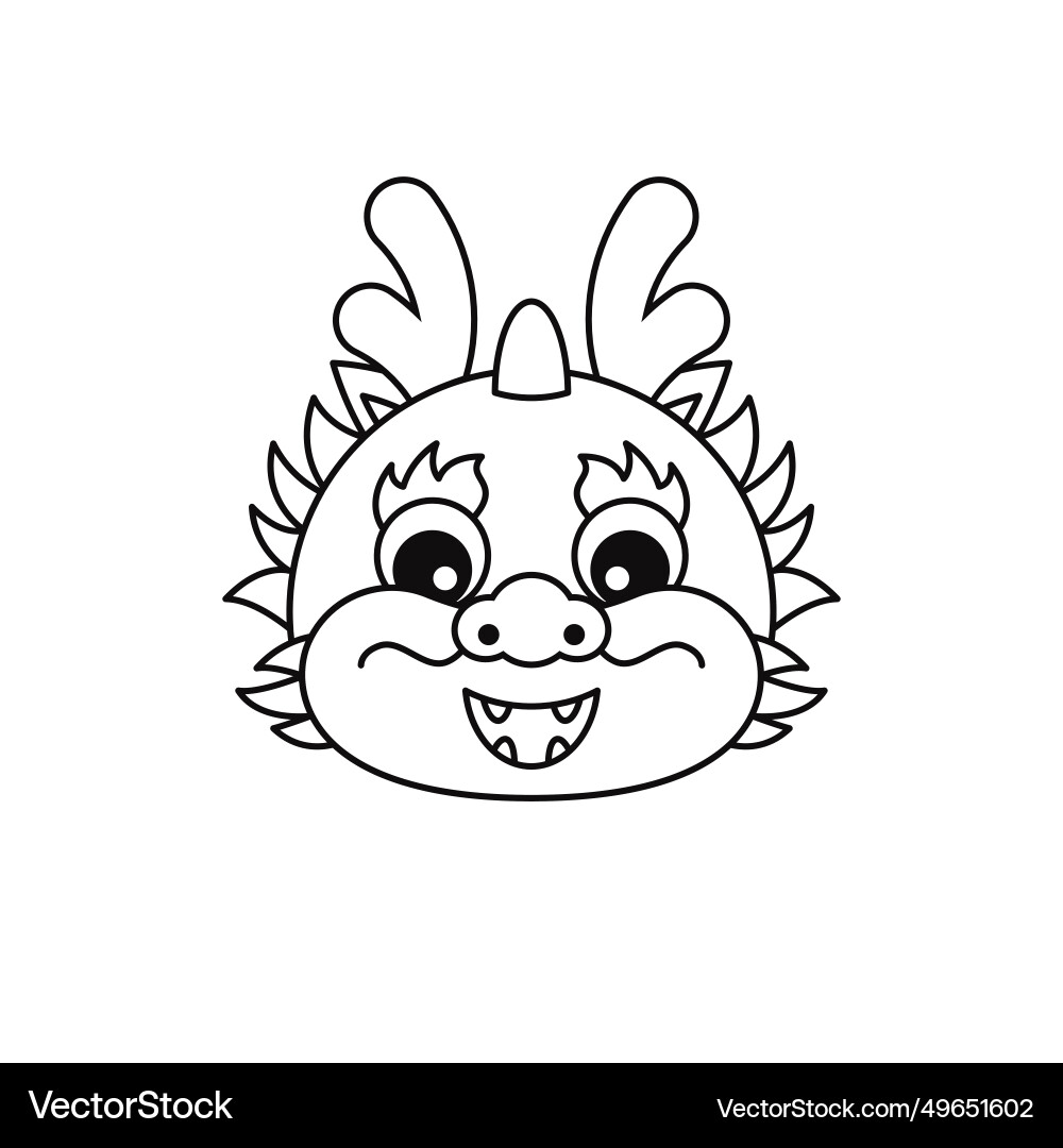 Chinese new year 2024 - the of dragon Chinese new year 2024 - the of dragon vector image