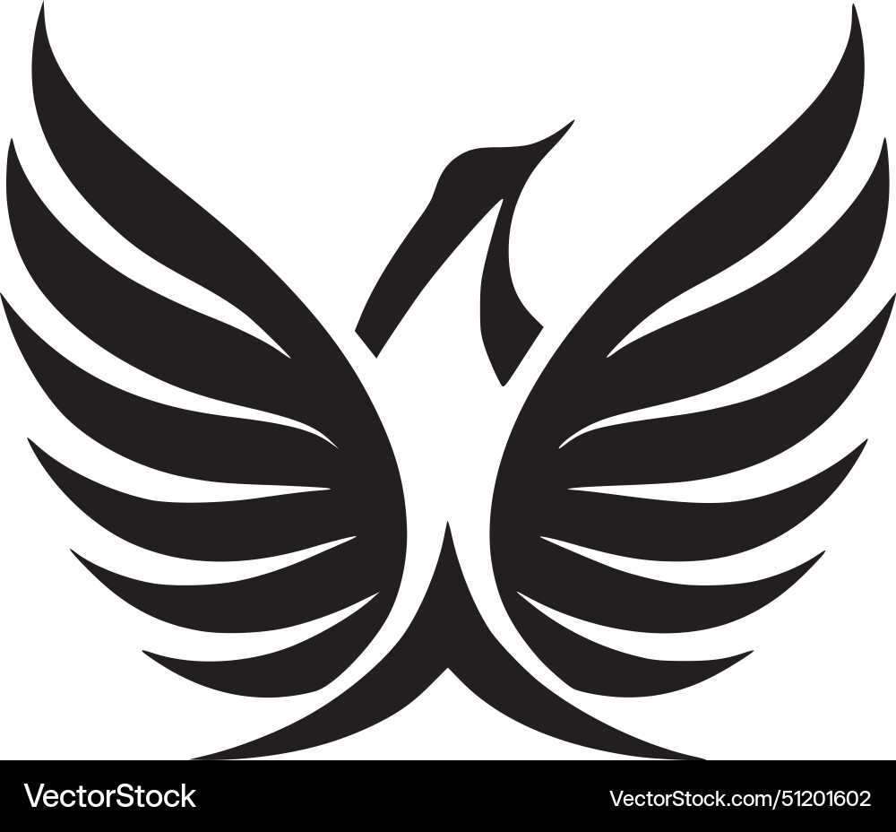 Dove - black and white Royalty Free Vector Image