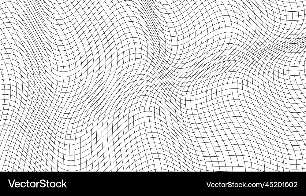 Mesh grid lattice background pattern security vector image
