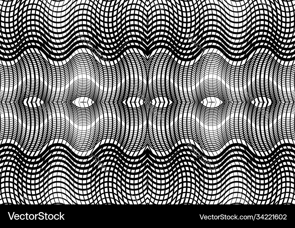 Repeatable and tileable grid mesh zig-zag Repeatable and tileable grid mesh zig-zag vector image