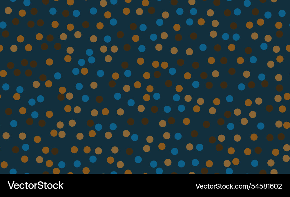 Seamless spotted pattern with abstract circles Vector Image