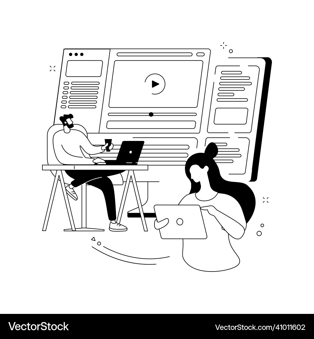 Software Applications Concept vector image