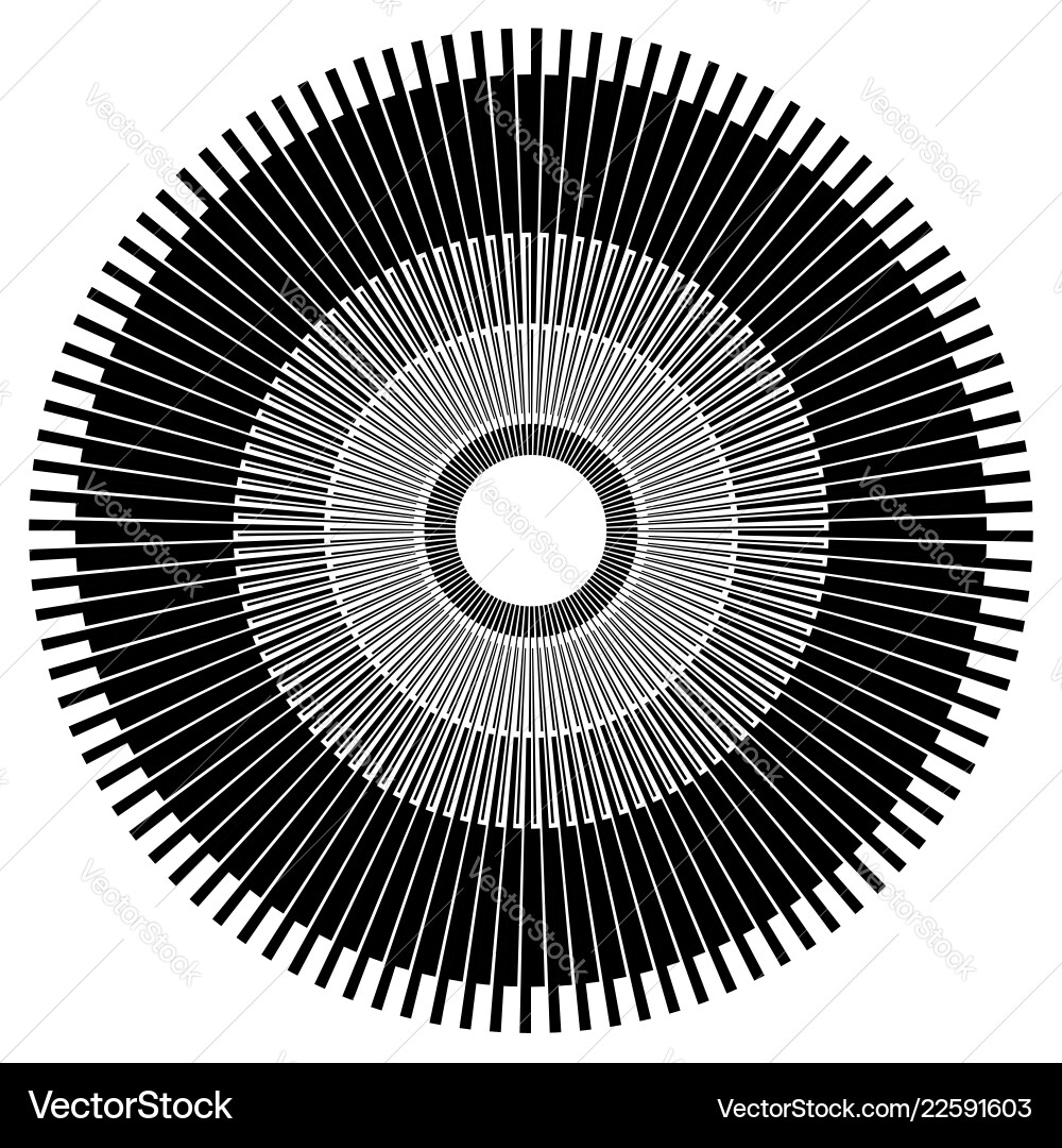 Abstract circle element with geometric lines Abstract circle element with geometric lines vector image