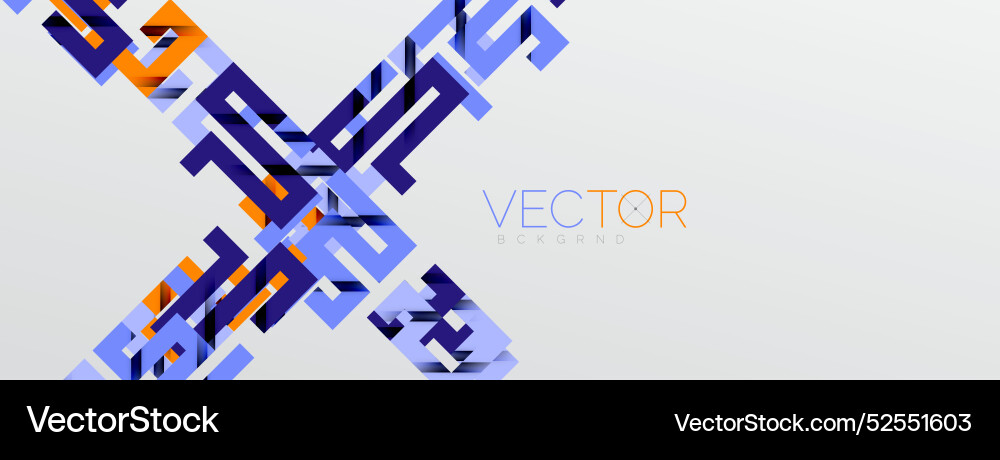 Color bend lines with shadow texture effect Vector Image