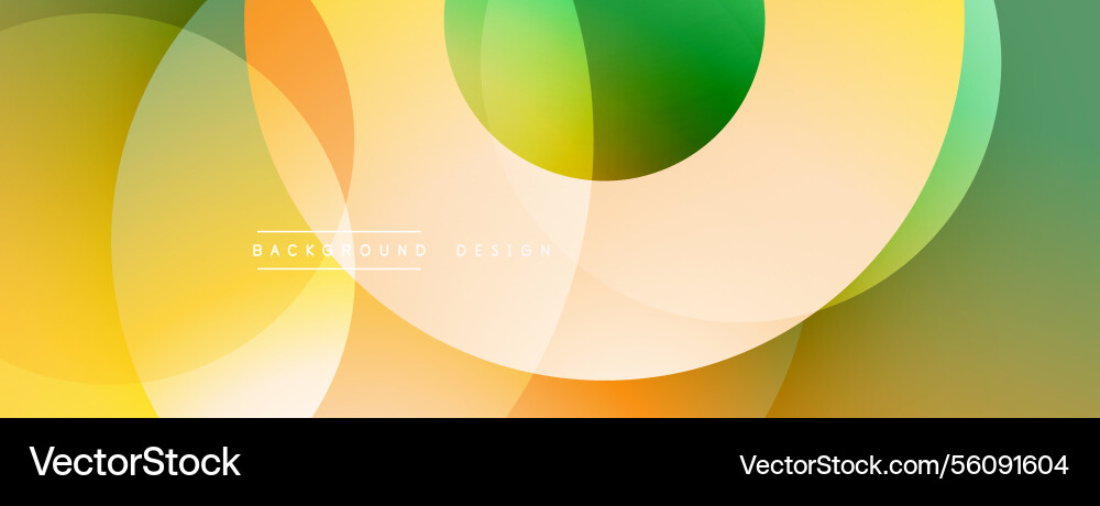 Abstract composition with layered circular Abstract composition with layered circular vector image