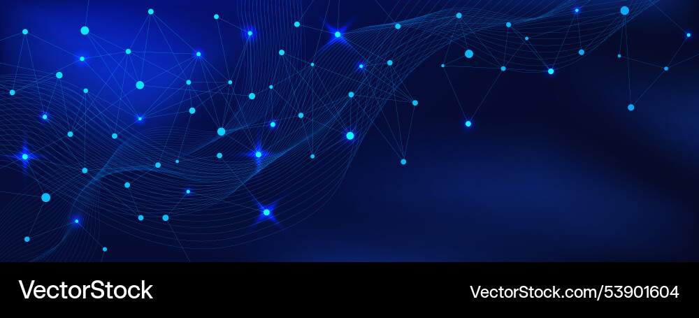 Abstract science and technology background Abstract science and technology background vector image