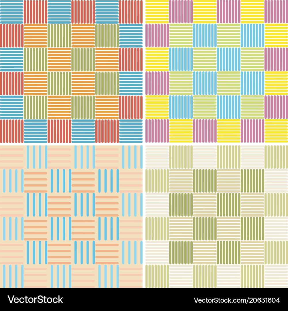 Abstract seamless pattern vector image