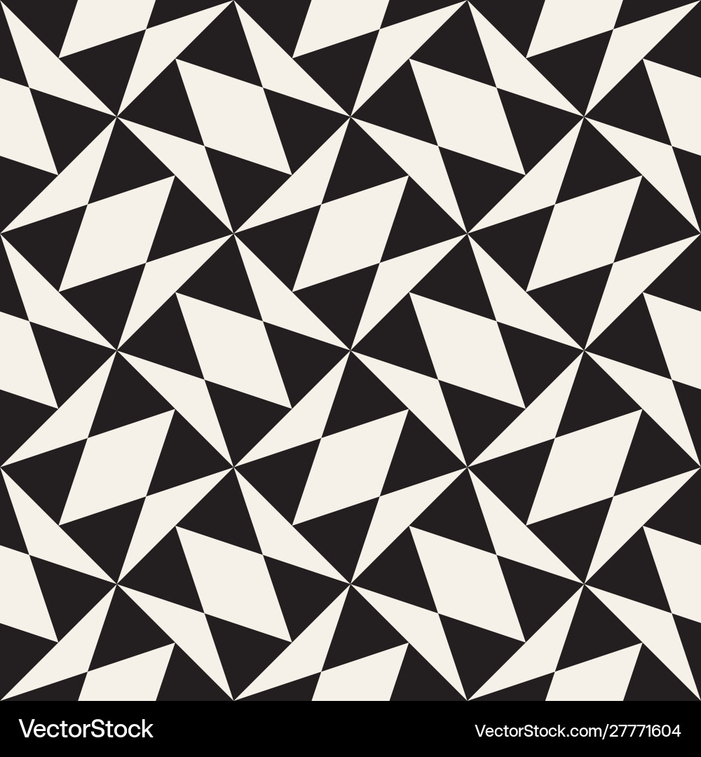 Geometric Triangle Pattern vector image